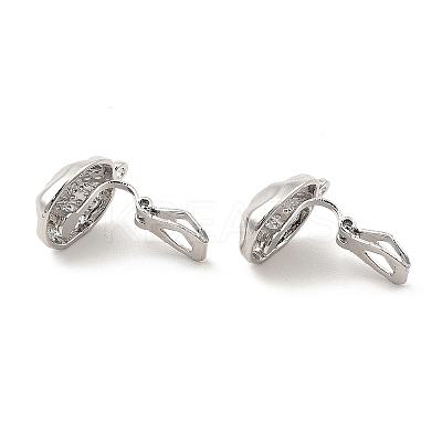 Alloy Clip-on Earring Findings LS-FIND-L015-008P-1