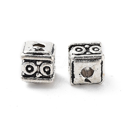 Tibetan Style Alloy Beads FIND-Q094-33AS-1
