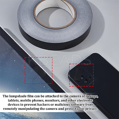 PET LED Light Blocking Sticker Rolls AJEW-WH0348-690-1