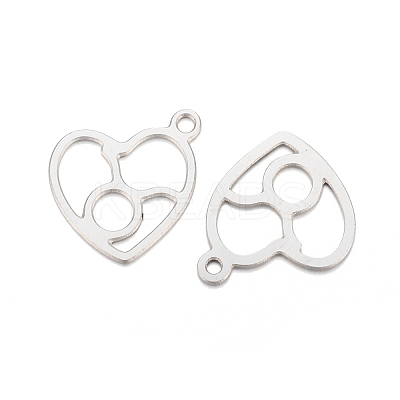 Non-Tarnish 304 Stainless Steel Pendants STAS-I157-07D-1