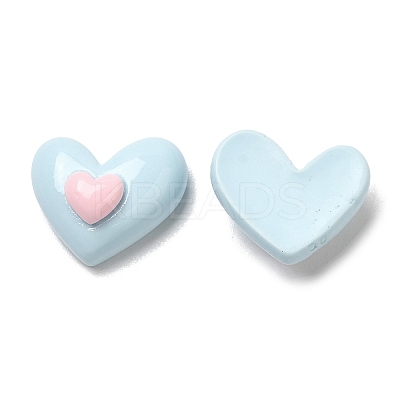 Opaque Resin Cabochons RESI-K027-08-1