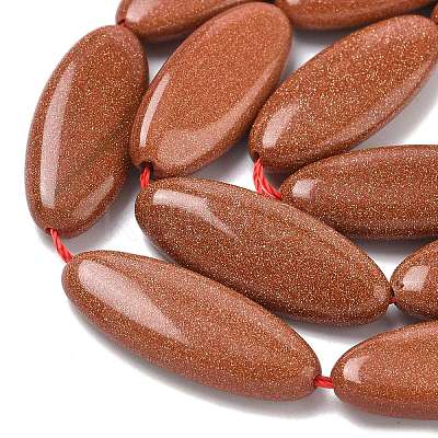 Synthetic Goldstone Beads Strands G-B078-E14-01B-1
