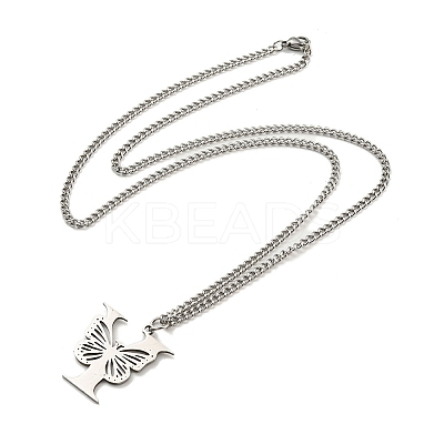 201 Stainless Steel Necklaces NJEW-Q336-01Y-P-1