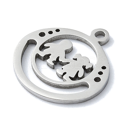Non-Tarnish 304 Stainless Steel Pendants STAS-C097-36P-1