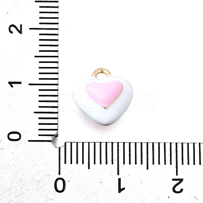 Zinc Alloy Enamel Charms LS-FIND-U029-01G-07-1
