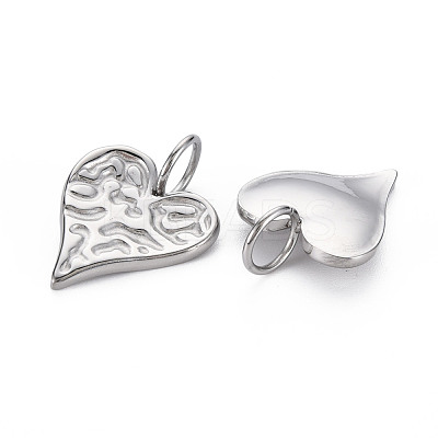 Non-Tarnish 304 Stainless Steel Pendants STAS-N097-118P-NR-1