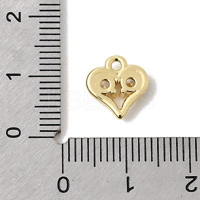 Brass Micro Pave Cubic Zirconia Pendants KK-L258-11G-03-1