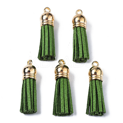 Faux Suede Tassel Pendant Decorations FIND-T002-B43-1