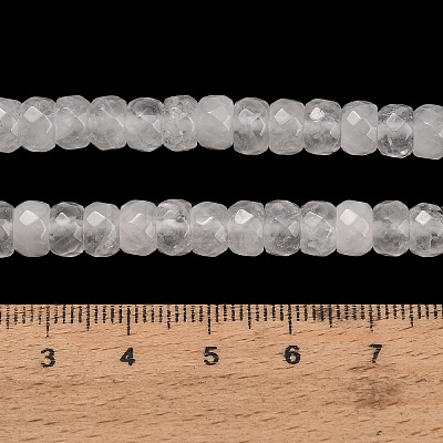 Natural Quartz Crystal Beads Strands GG-CBA792A-A01-4x7mm-1