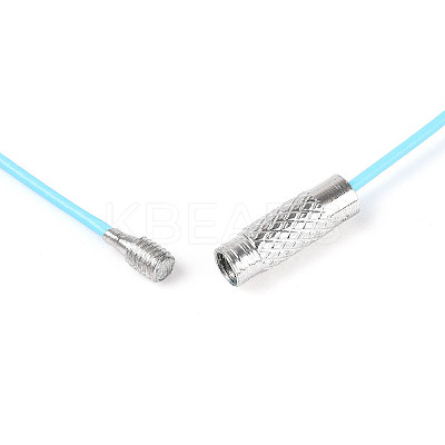 Stainless Steel Wire Necklace Cord DIY Jewelry Making TWIR-R003-14-1