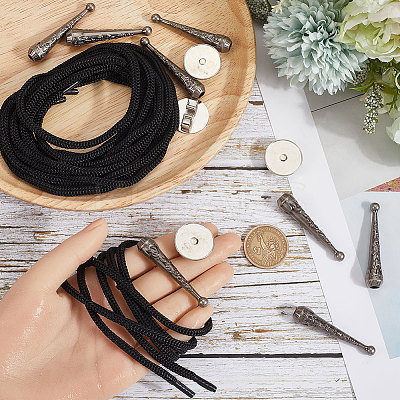 DIY Bolo Tie Kits DIY-GF0010-29B-1