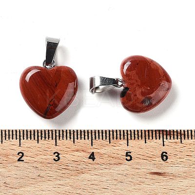 Natural Red Jasper Pendants LS-X-G-Q371-16-1