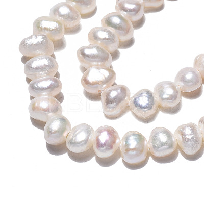 Natural Cultured Freshwater Pearl Beads Strands PEAR-N014-04A-1
