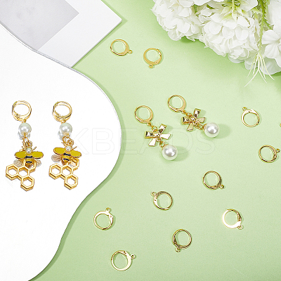 304 Stainless Steel Leverback Earring Findings STAS-SP0001-07A-1