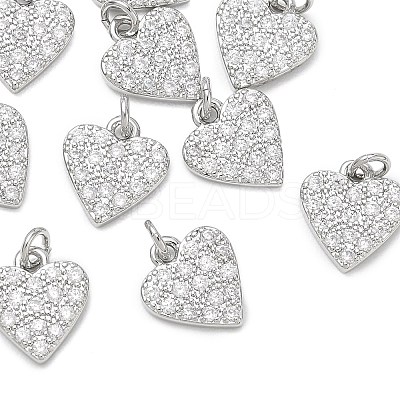 SHEGRACE Valentine's Day Brass Clear Cubic Zirconia Pendants XGRQ3K134-539P-1