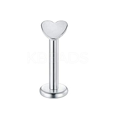 316 Surgical Stainless Steel 17 Gauge Threadless Labrets WG334A1-03-1