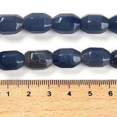 Natural Blue Aventurine(Dyed & Heated) Beads Strands G-F781-A06-01-1