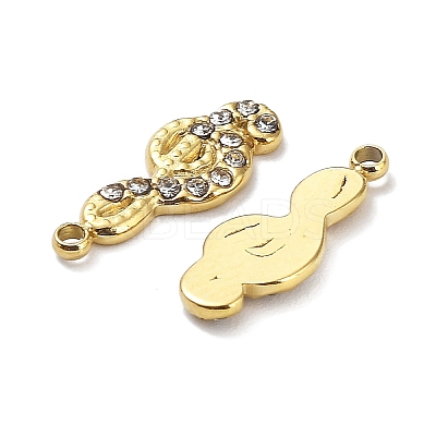 Ion Plating(IP) 304 Stainless Steel Charms STAS-Q254-15G-1