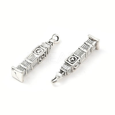 Tibetan Style Alloy Pendant TIBE-M001-03AS-1