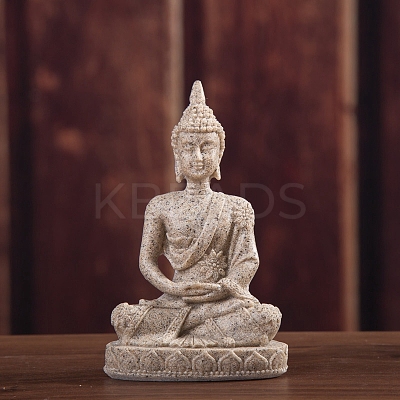 Resin Buddha Statue Display Decoration PW-WG9F864-05-1