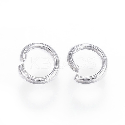 Tarnish Resistant 304 Stainless Steel Open Jump Rings A-STAS-F110-08P-1