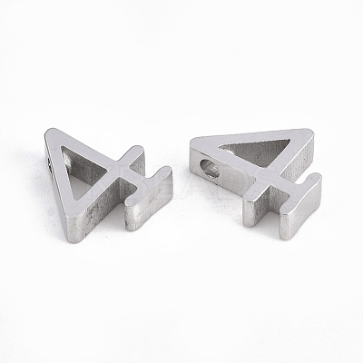 Tarnish Resistant 304 Stainless Steel Pendants STAS-T041-09-4-1