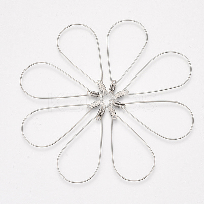 Tarnish Resistant 304 Stainless Steel Wire Pendants X-STAS-S103-08-1
