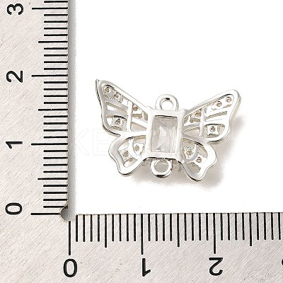 Brass Micro Pave Cubic Zirconia Pendants KK-M301-02P-1