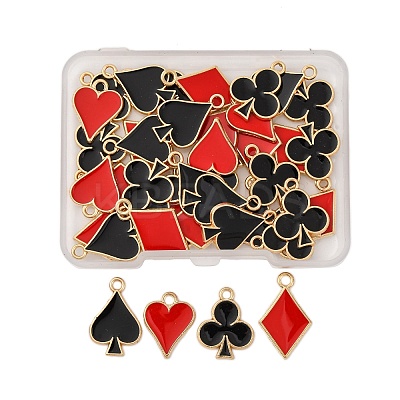 40Pcs Barrel Plating Alloy Pendants ENAM-FP0002-46-1