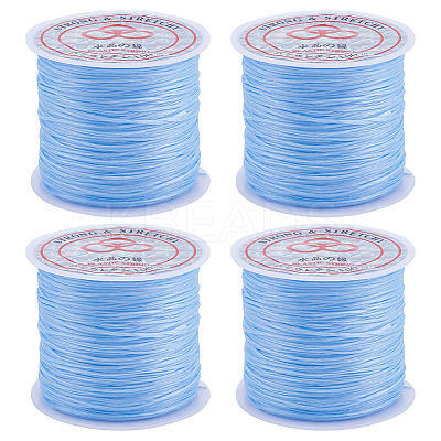 4 Rolls Flat Elastic Crystal String EW-SC0001-05A-1