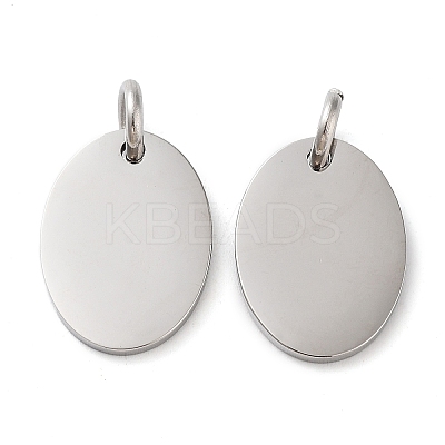 Non-Tarnish 304 Stainless Steel Stamping Blank Tag Pendants STAS-L022-182P-01-1