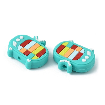 Silicone Beads SIL-WH0010-13B-1