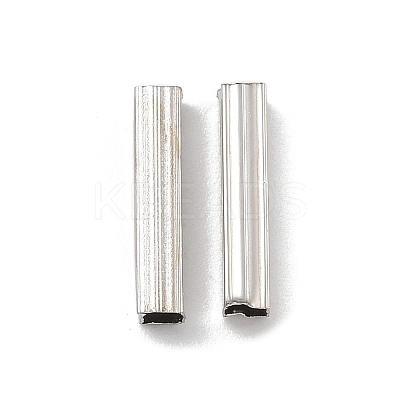 Brass Tube Beads KK-B120-06P-1