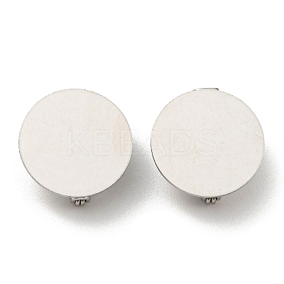 Non-Tarnish 201 Stainless Steel Tray Brooch STAS-Q246-01C-P-1
