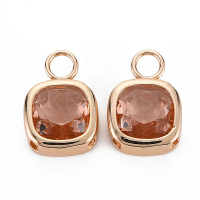 Glass Pendants GLAA-Q088-027C-1