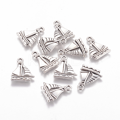 Tibetan Style Alloy Pendants X-EDD022Y-NF-1