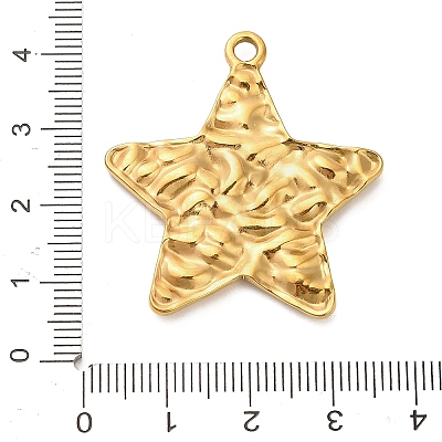 304 Stainless Steel Pendants STAS-P417-04B-G-1
