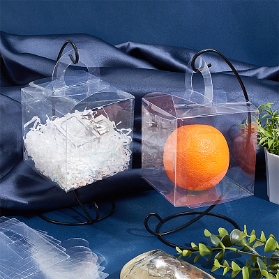Transparent Plastic Gift Boxes CON-WH0086-046-1