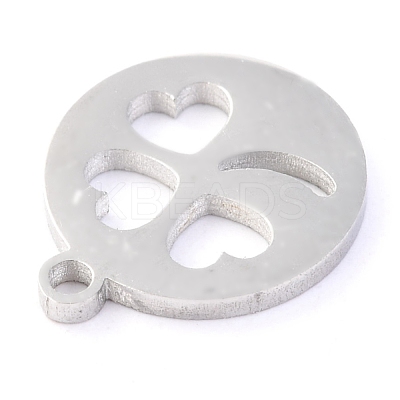 Non-Tarnish 304 Stainless Steel Charms STAS-O142-56P-1