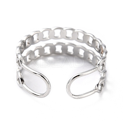 Non-Tarnish 304 Stainless Steel Finger Rings X-RJEW-L102-25P-1