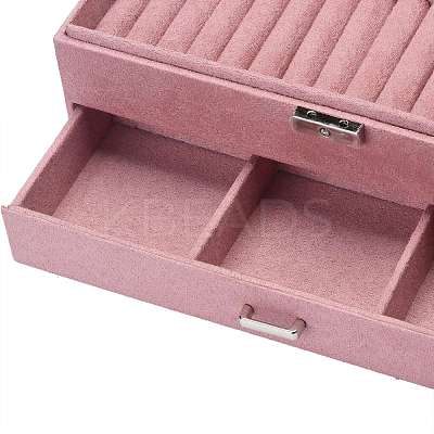 Velvet & Wood Jewelry Boxes VBOX-I001-04E-1