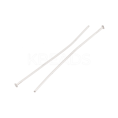 Tarnish Resistant 304 Stainless Steel Flat Head Pins STAS-E023-0.6x35mm-1