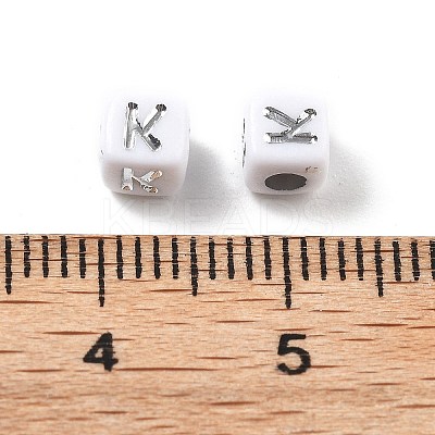 Opaque Acrylic Beads OACR-D282-06K-1