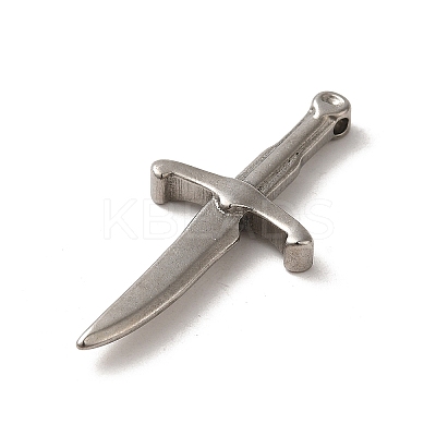 Non-Tarnish 304 Stainless Steel Pendants FIND-A038-21P-1