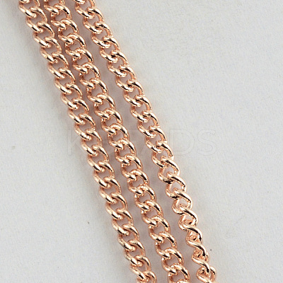 Unwelded Iron Curb Chains CH-R078-10RG-1
