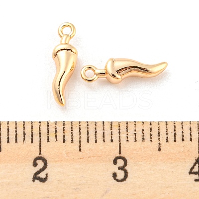 Brass Charms KK-E090-45G-1