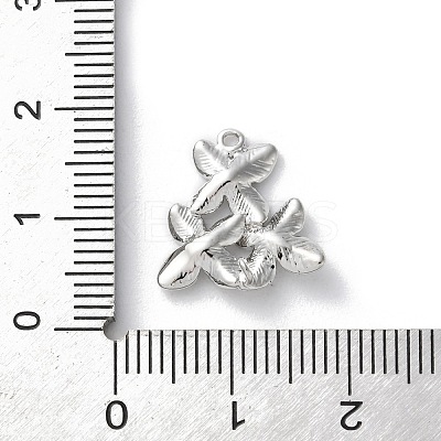 Brass Connector Charms LS-KK-S513-02A-P-1