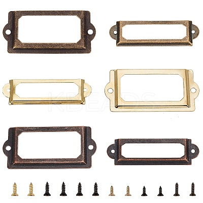 Iron Name Card Label Holder Frames IFIN-GA0001-03-1
