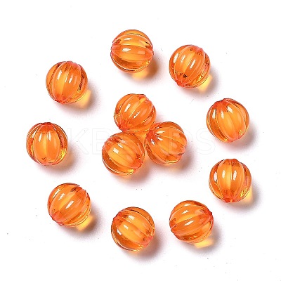 Autumn Theme Transparent Acrylic Beads LS-X-TACR-S089-10mm-11-1