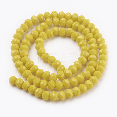 Glass Beads Strands GLAA-K027-05C-1
